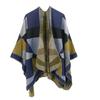 Women Winter  Warm Oversized Printing Blanket Cape Wraps Shawl Cardigans