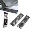 K0AF Off-Road Anti-skid Chain Traction Boards 1 Pair Recovery Track Mat for Car Truck Tire Traction Sand Mud Snow Ladder