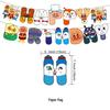 Anpanman Birthday Party Decorations: Cake Topper, Balloons, Banner, and Flag Set.