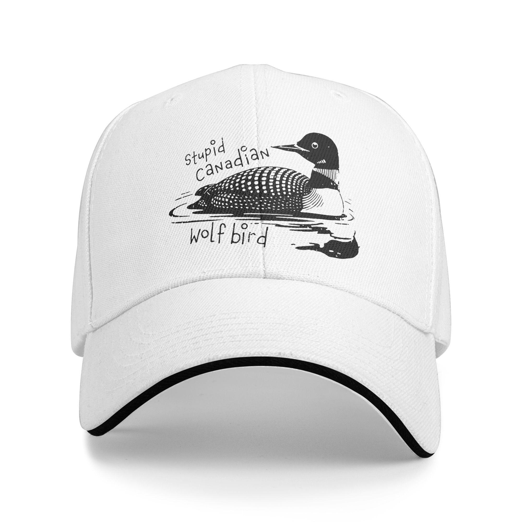 Heated Rivalry Loon Canadian Wolf Bird Casual Baseball Cap Summer  Trucker Hat Dropshipping Hats Unisex Stylish Baseball Caps One Size