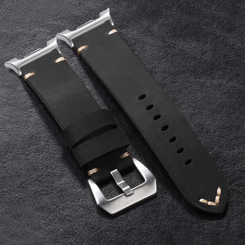 

Для Samsung Galaxy Watch 8 Classic 46мм Оригінальний ремінець зі шкіри корови Запасний ремінець для Galaxy Watch 8 44мм 40мм для Чоловіків Аксесуар Galaxy watch 8 40mm