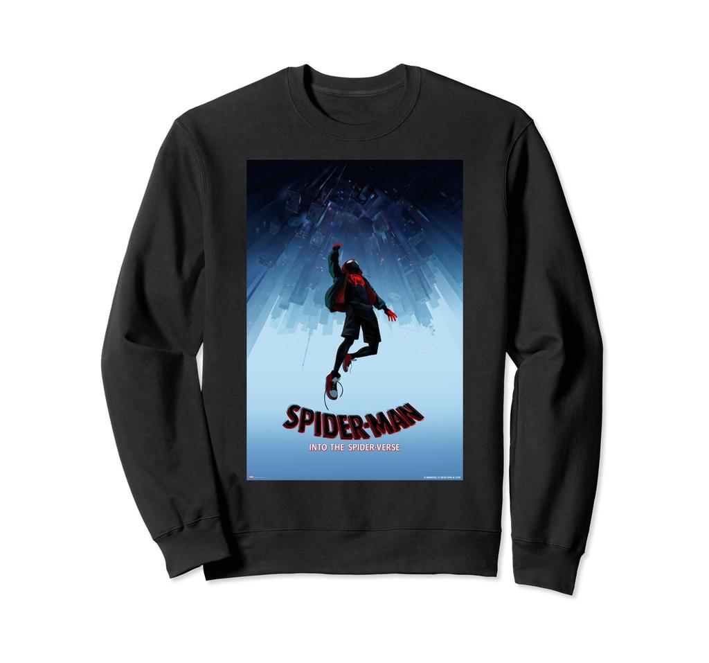 Marvel Spider-Man: Into the Spider-Verse Upside-Down Poster Sweatshirt