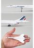 1:200 Scale Air France-British Airways Concorde Alloy Model - Civil Aviation Collectible Gift