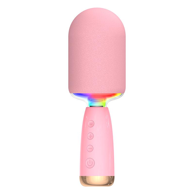 Wireless Bluetooth Microphone Speaker for Home Karaoke and Kids' Entertainment