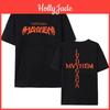 Lady Album Mayhem Gaga 2025 Tshirts New Fashion Singer Printing Tshirt Cotton Soft Short Sleeve Teeshirt Unisex Streetwear Tee