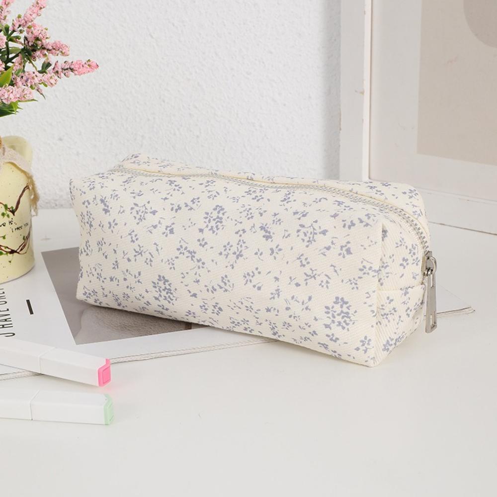 Portable Makeup Bag Autumn Women Storage Bag Corduroy Cosmetic Bag Fashion For School Everyday Use Travel