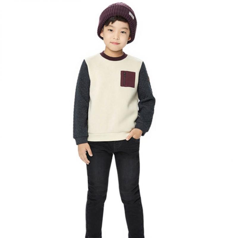 [renoma Kids] Boys  Black Cat Brush Baggy Fit Bonded Denim R1842q223
