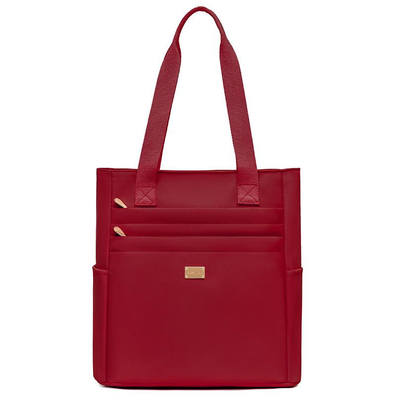 Damen Tragetasche mit großem Fassungsvermögen Pendler-Muttertasche Studentische Unterrichtsschultertasche