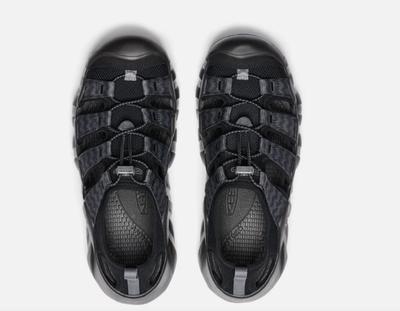 Keen 1028652-7 Sandals Shoes Mens Hyper Port H2 Black/Steel Size 7 (4038)