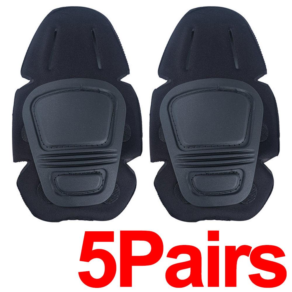 1Pair Tactical Protective Knee Elbow Pads Outdoor Camouflage Suit Gear Hunting Insert Type Soft Pad for Military Combat Use