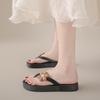Women's Summer Outdoor Flip-flops Wear-resistant Non-slip Flat Bottom Clip Shoes Beach Shoes