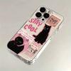 Cartoon Animal Cute Cat Pattern Phone Case For Samsung Galaxy S26 S25 Ultra S24 S23 FE S22 S21 Plus S20 A73 Clear Bumper Cover