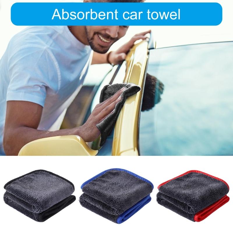 Microfiber Cleaning Cloth,3 Size Option,Super Absorbent Towels, Car Washing Cloth Lint Frees Microfiber Towel