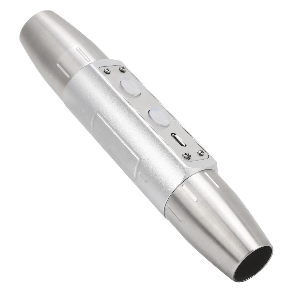 4 Lights Professional Flashlight Jewelry Identification USB Rechargeable Bright Torch