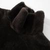 2025 Women's Solid Color Semi-High Neck Sleeveless Furry Top for Autumn & Spring