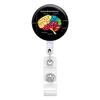 Cute Ambulance Retractable Nurse Badge Reel Clip Cartoon Medicine Doctor Students IC ID Card Badge Holder