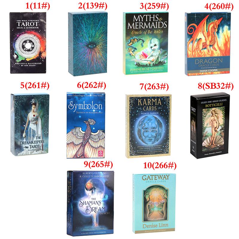 

Ретро колода карт Гадание Гадание Оракул Карты Настольная игра