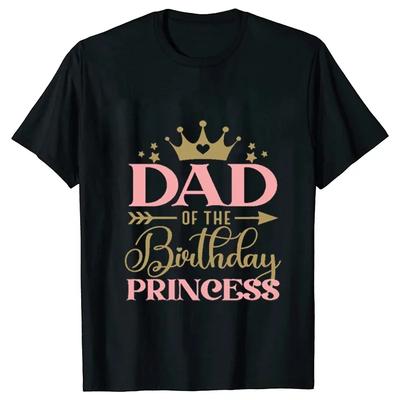 Niedliches Geburtstags-T-Shirt Herren Damen Herbst-T-Shirt Eltern-Kind-Outfit Kurzarm Locker Lässig Fitness Bequem Winterunterwäsche
