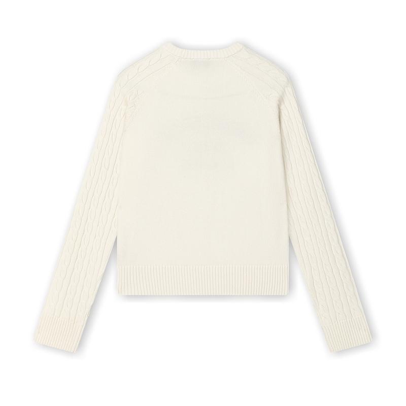 New FILA Knitwear Women's Fresh Ivory F11W449402FIV