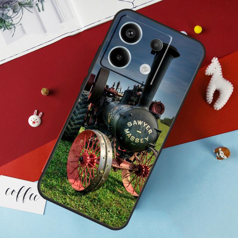 Farm Tractor Case for Xiaomi Redmi Note 13 12 10 8 9 11 Pro 12S 10S 11S Redmi 13C 10A 10C 9C 12C Cover