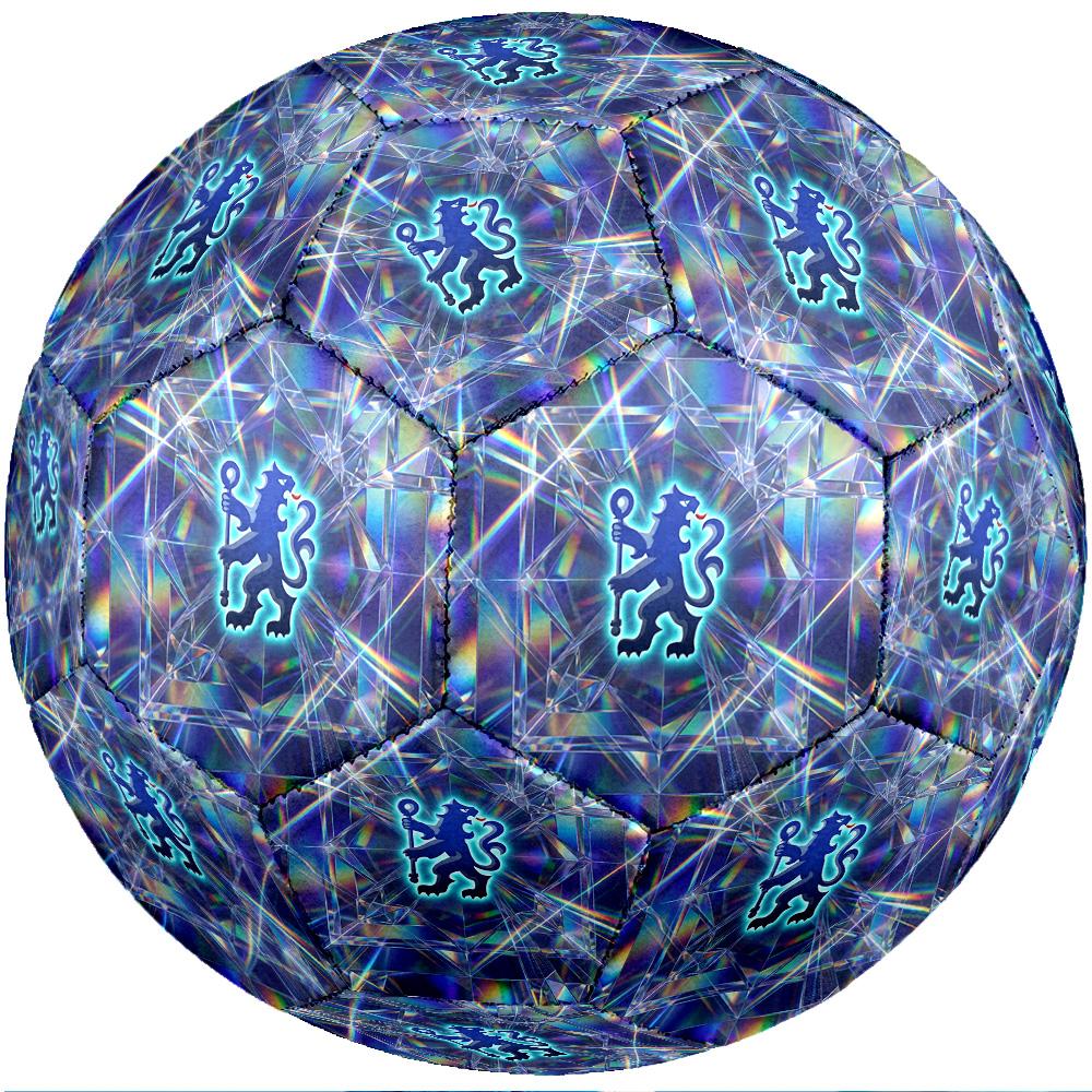 Chelsea FC Theme soccer ball Size 5 Soccer Ball Soft Touch Professional Training Football for Outdoor Sports