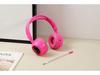 KE56 Wireless Over-Ear Headphones - Bluetooth 5.3, Long Battery Life, RGB Lights, Gaming Style, Mic