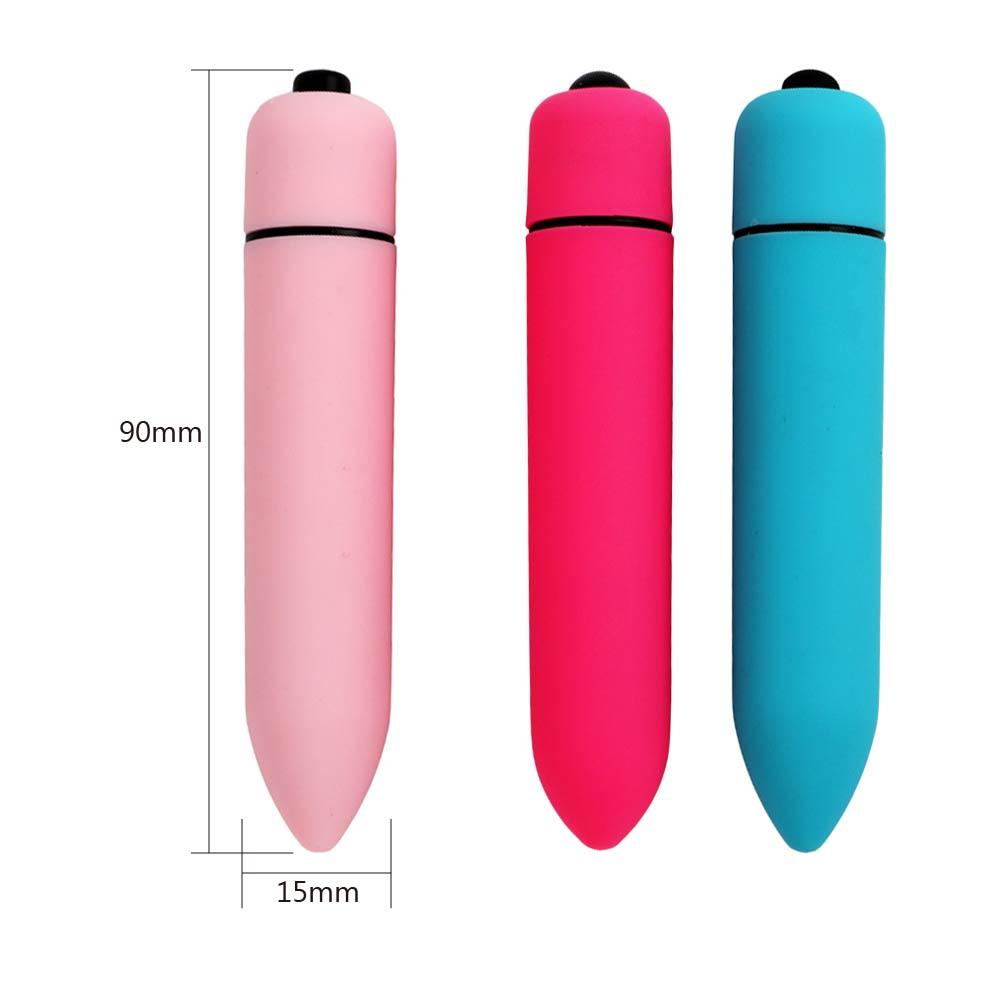 10 Speed Bullet Vibrator Dildo Vibrators AV Stick G-punkt Klitoris Stimulator Mini Sexleketøy