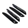 4-Color Carbon Fiber ABS Door Handle Car Exterior Accessories