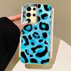 Pink Leopard Print Vortex Pattern Women Girls Phone Case for Samsung Galaxy S25 Edge S24 S23 S22 S21 FE Plus Ultra Shell Cover