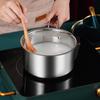 Thickened Soup Pot Flat-bottomed Hot Pot Practical Stainless Steel Stew Pot  Noodle