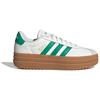 Adidas VL Court Bold White Court Green Gum Unisex Sneakers Core-White Gold-Metallic JQ7832
