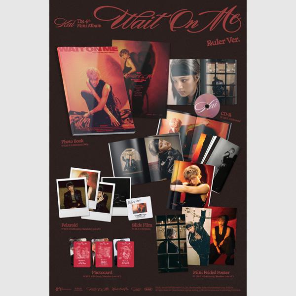 KAI - 4th Mini Album [Wait On Me] (Photo Book Ver.)  [Random Version]
