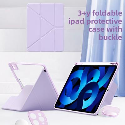 IPad 11 Pro Kılıfı Kalem Yuvalı Air 4 5 6 7 3Y Katlanır 13 İnç Deri Kapak 10.2 Tablet ile Uyumlu