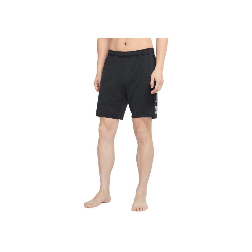 Nike Quick-Dry Solid Geometric Pattern Eco-Friendly Sports Shorts Men Bottoms Black DM8145-045