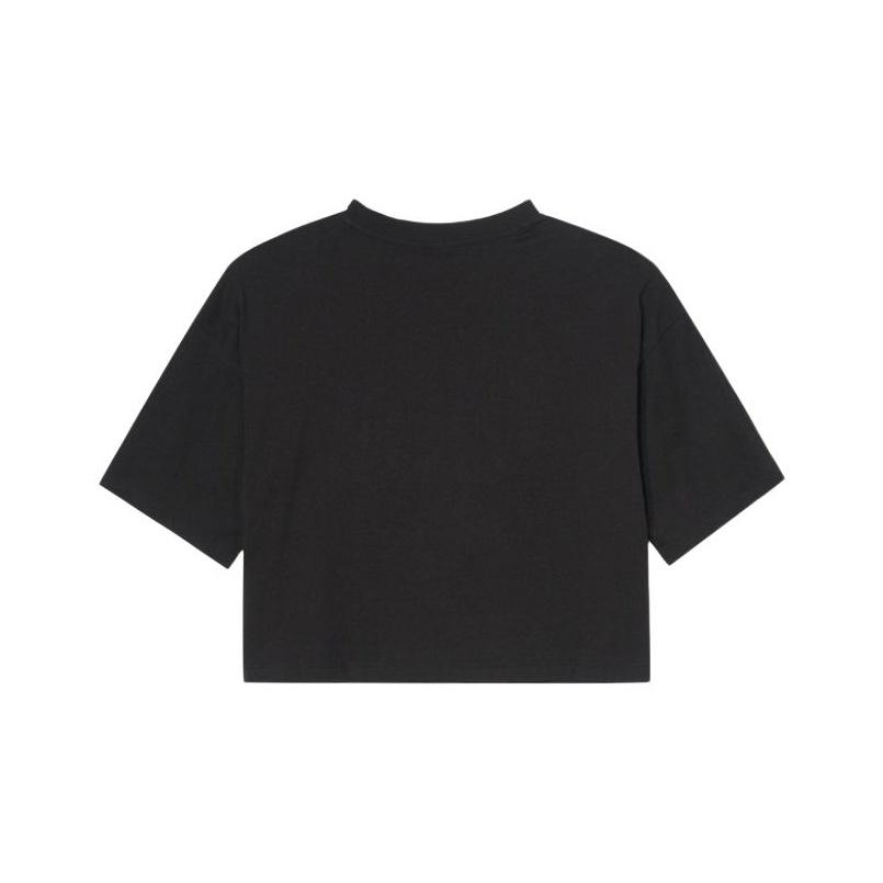 Puma Breathable Simple Round Neck Short Sleeve T-Shirt Women Tops 625605-01