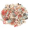 26pcs/lot Alloy Drip Oil Pendant Colorful A-Z English Letter Charm Pendant For DIY Handmade Earrings Necklace Gift Accessories