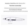 52mm Silver Fish Pencil Lure, 3.2g/5g Sinking Bait for All Water Layers, Ideal for Luofei and White Stripe Fish