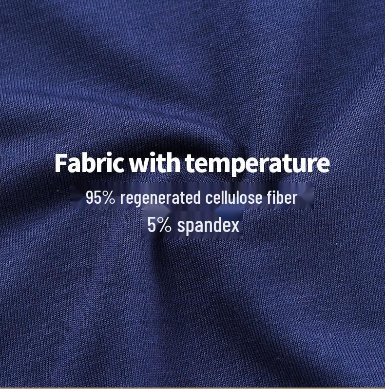 Aoyuan Element Men's Slim Fit Autumn & Winter Warm Pants - Thin Cotton Wool Base Layer.