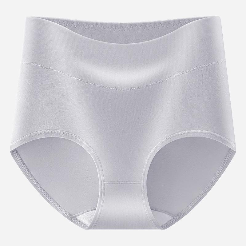 High-Quality Cotton Antibacterial Mid-High Waist Panties for Middle-Aged & Elderly Women - Plus Size Triangular Briefs