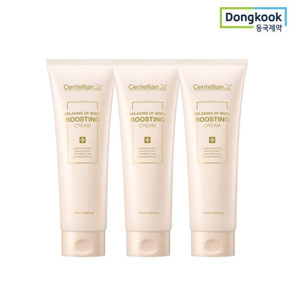 CENTELLIAN24 Relaxing Up Body Boosting Cream 250ml x 3 Whitening, Wrinkle Improvement, Functional, Low-Irritation, Improves Blood Circulation