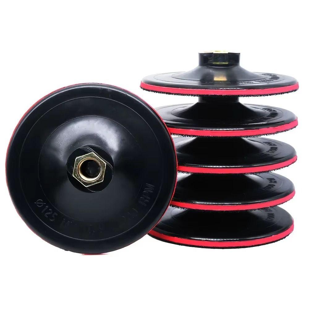 5 Inch Foam Plastic Backing Pad Adhesive Polishing Wheel Hot Sanding Disc Backer  For Angle Grinder