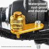 Universal Aluminum Alloy Parking Switch for Motorcycles, CNC-modified Anti-slip Car Button, Braking Accessory