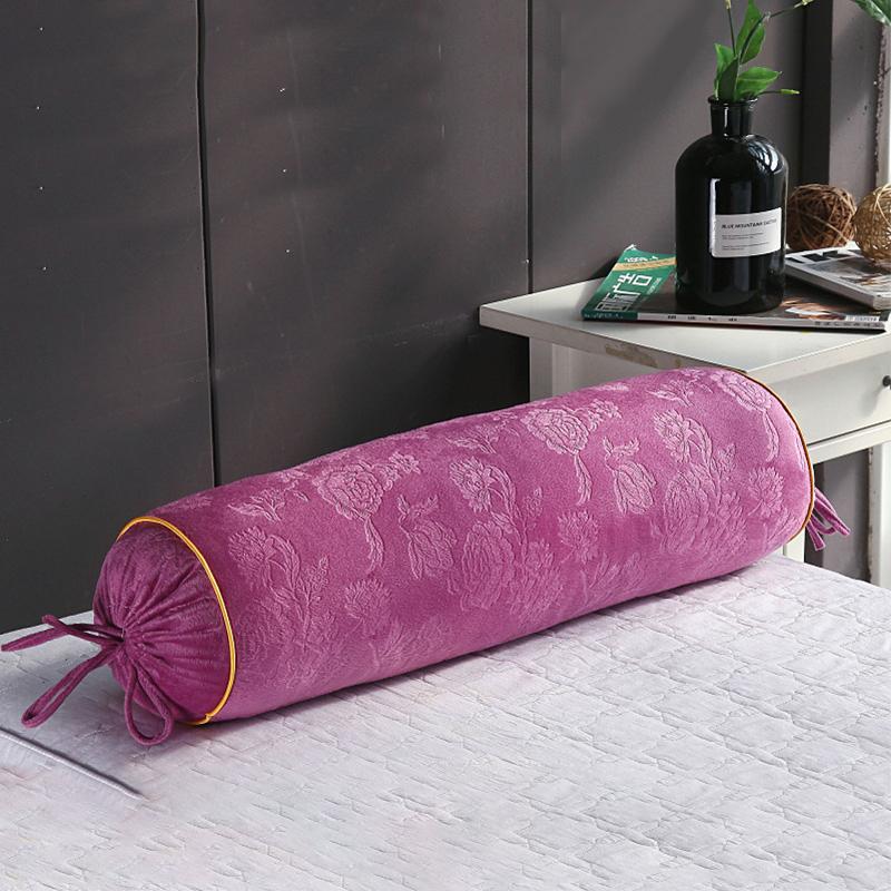 Față de pernă rotundă 60 cm Salon de frumusețe Pat Canapea Canapea Scaun Față de pernă Picior Spătar Gât Husă de pernă Fără umpluturi