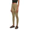 Damen Leggings Urban Classics Laces Inset - khaki grün - L