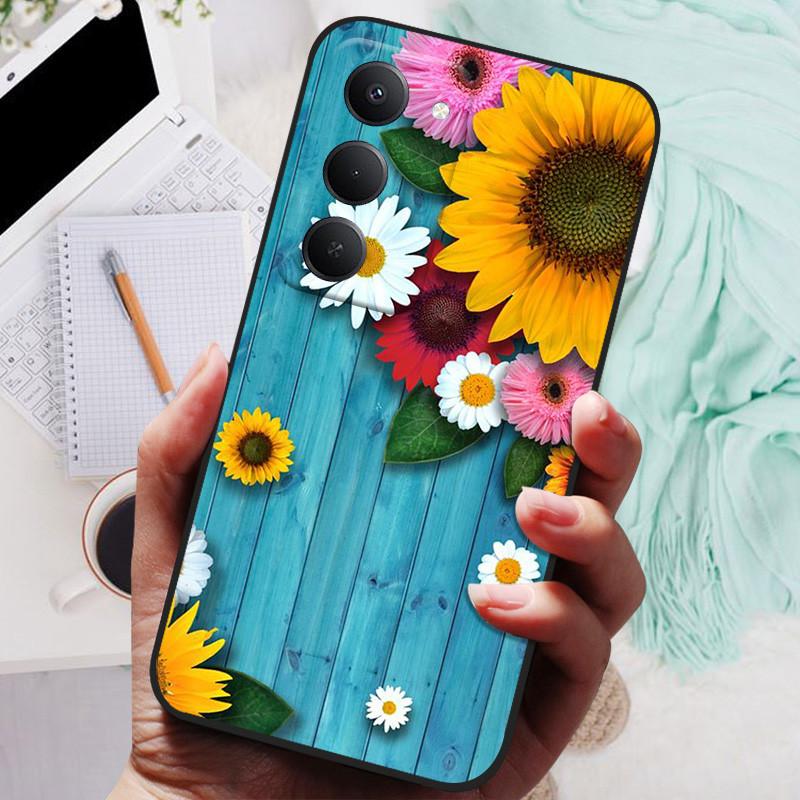 Xiaomi Redmi 15 4G Kılıfı Aslan Kurt Silikon Yumuşak Arka Kapak Xiaomi Redmi15 5G Telefon Kılıfı İçin Redmi 15 2025 Koruyucu Kabuk