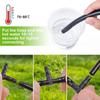50PCS Universal Barbed Tee Fittings Barbed Connectors Garden Drip Irrigation Joint for 4/7mm Water Tube Watering System