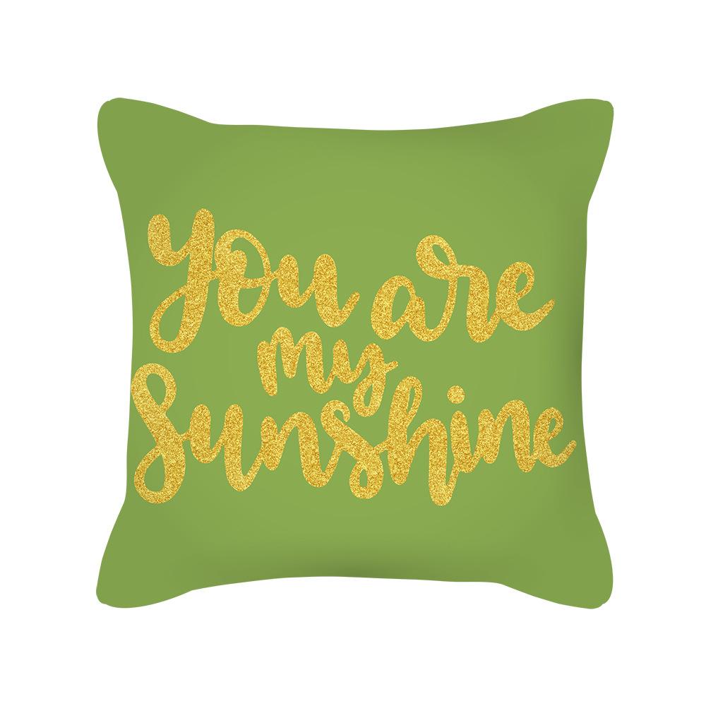 Home Pillowcases Flowers Sofa Cushions Ins Nordic Peach Skin Pillowcases Pillowcases