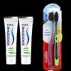 Sensodyne Cool Mint Toothpaste (2x100g) with Soft Charcoal Toothbrush