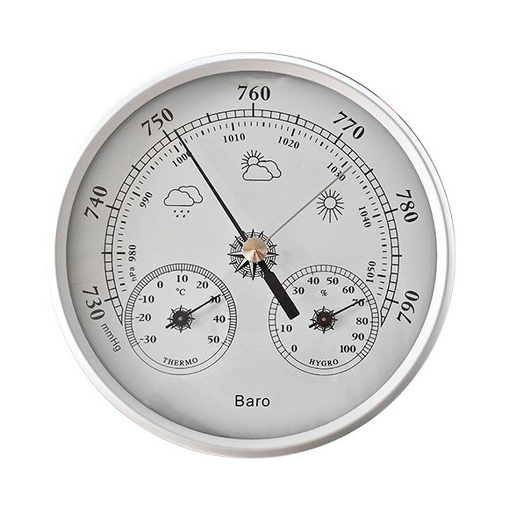 No Battery Operation Weather Station Accuracy 2C 5 RH 5hPa Mechanical Analog Display Weather Station Thermometer