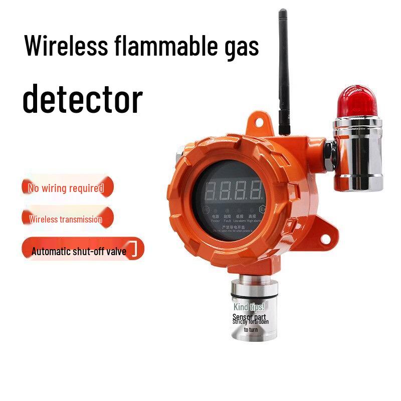 Lieve Wireless Gas Leak Detector with Shut-off Valve